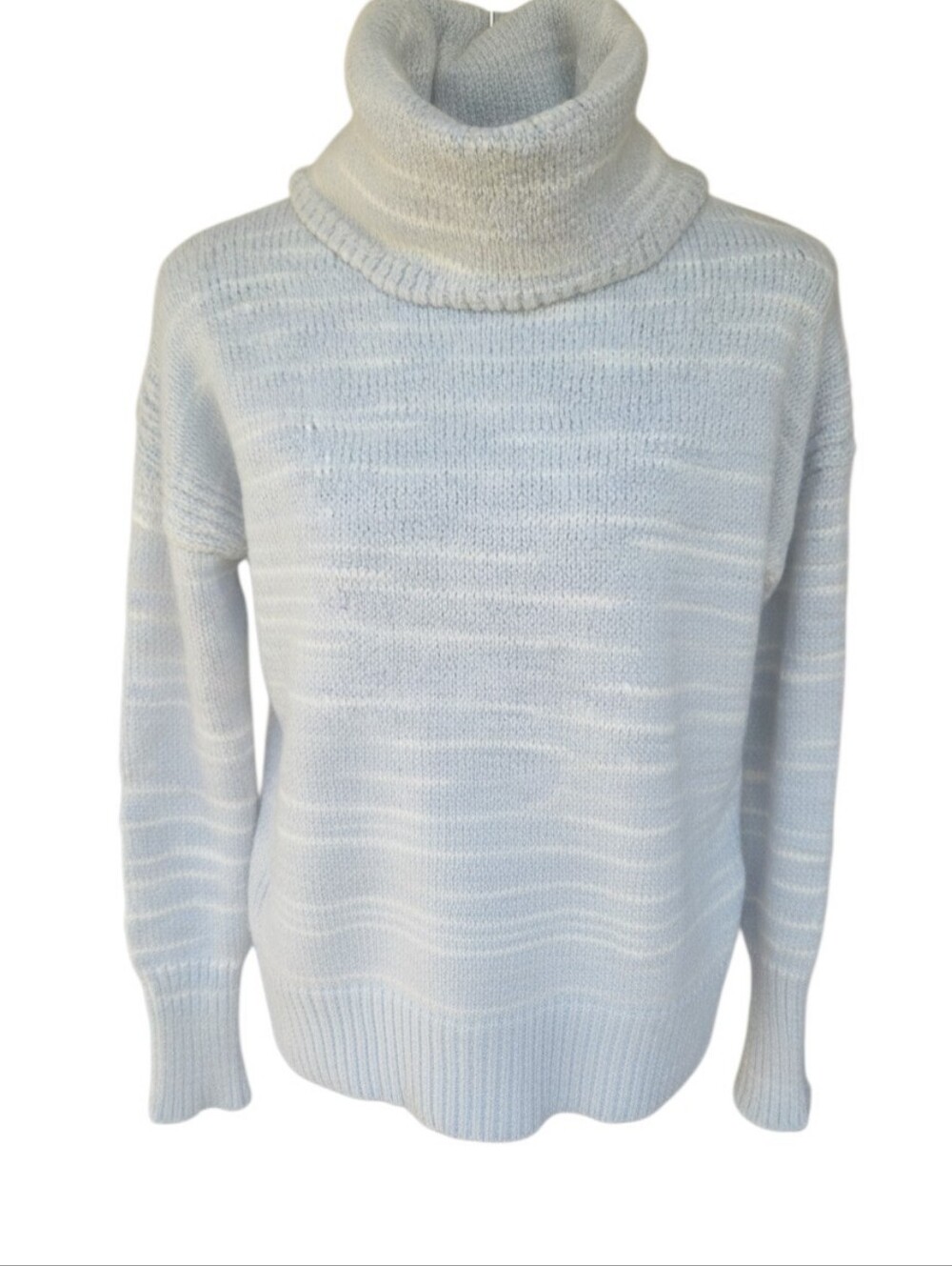 Banana Republic Marled Turtleneck Sweater Oversized Relaxed Fit Size Small